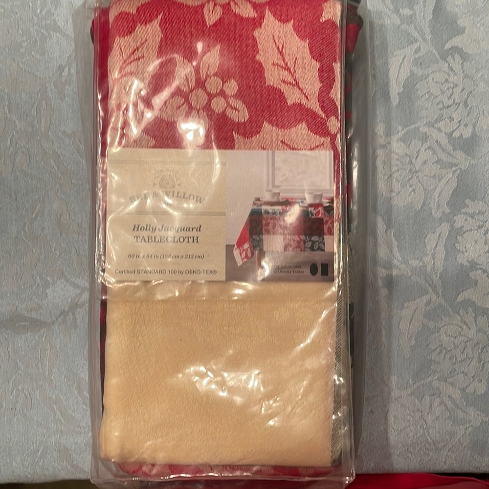 Bee & Willow Christmas Tablecloth
